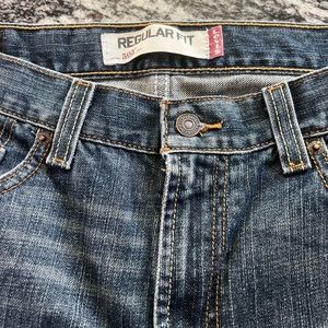 Mens 505 Levi Jeans - W34-L 32